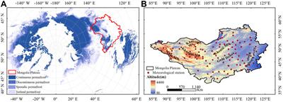 Spatiotemporal Variations in the Air Freezing and Thawing Index Over the Mongolian Plateau From 1901 to 2019